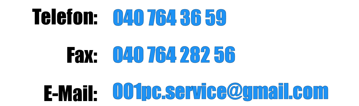 Telefonanlagen Service, +49 (40) 7643659, 001pc.service(AT)gmail.com